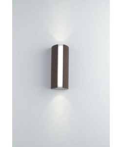 Applique led "ray" in alluminio corten, 890lm